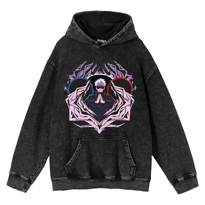 Spell Battle Peripheral Printed Hoodie