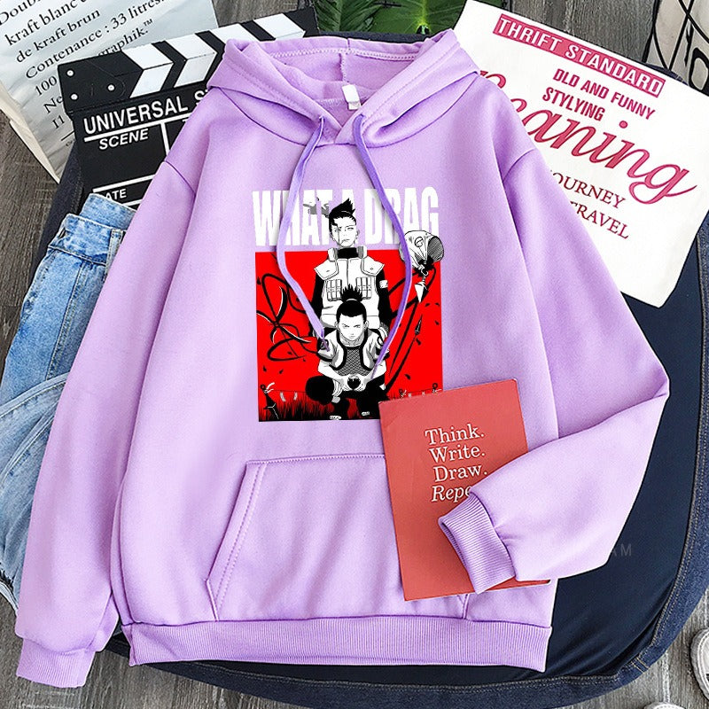 Naruto Deer Maru Loose Fitting Hoodie