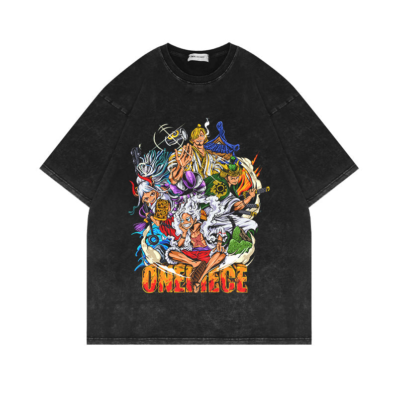 Pirate King Luffy Short Sleeve T