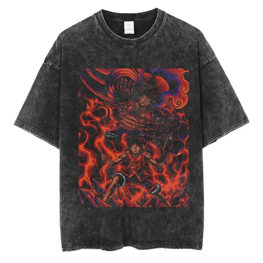 Camiseta de Luffy de One Piece