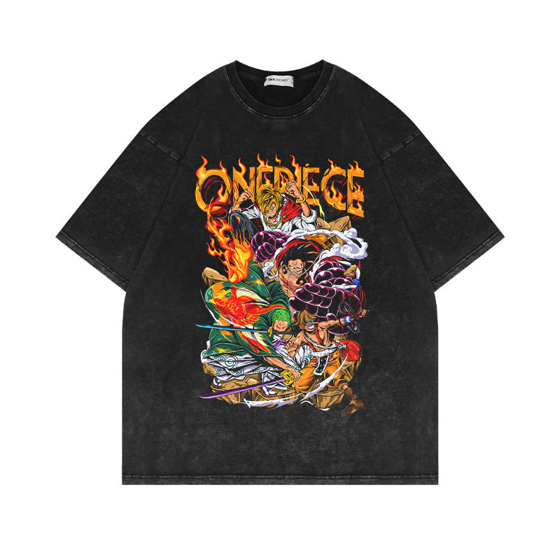 Pirate King Luffy Short Sleeve T