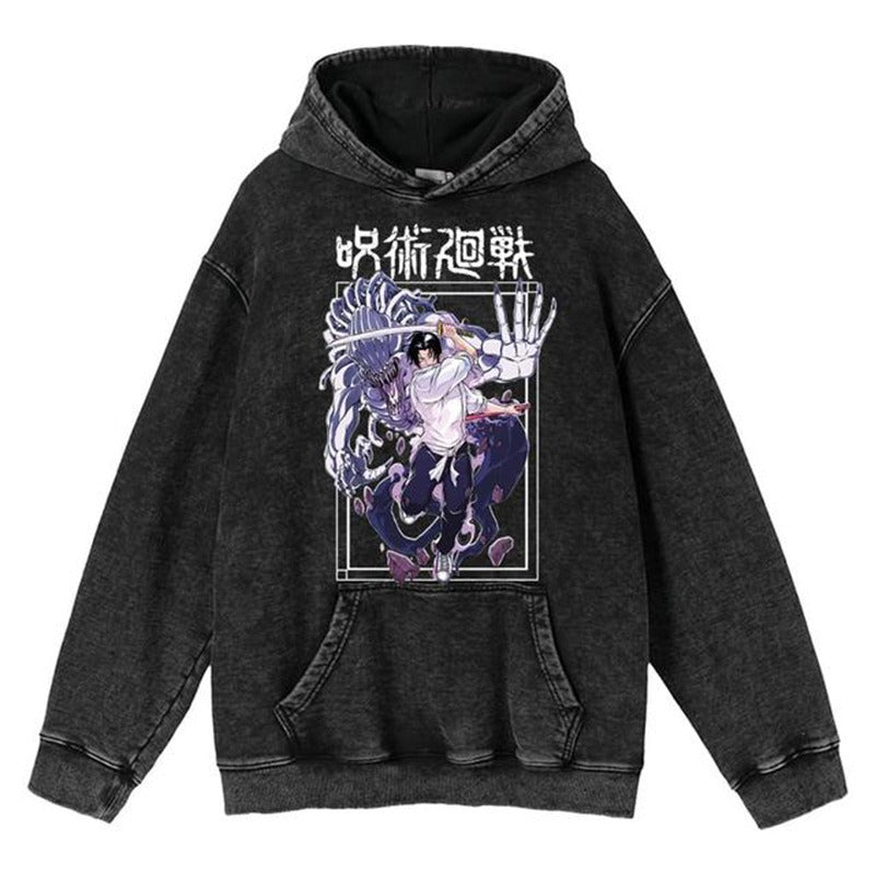 Spell Battle Peripheral Printed Hoodie