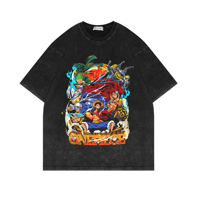 Pirate King Luffy Short Sleeve T