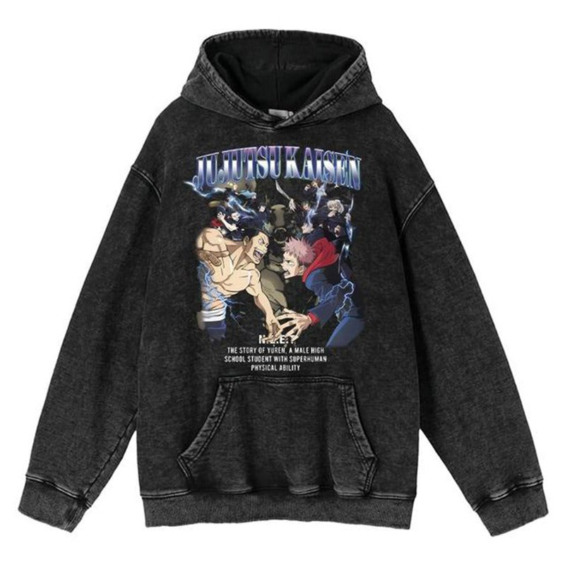 Spell Battle Peripheral Printed Hoodie