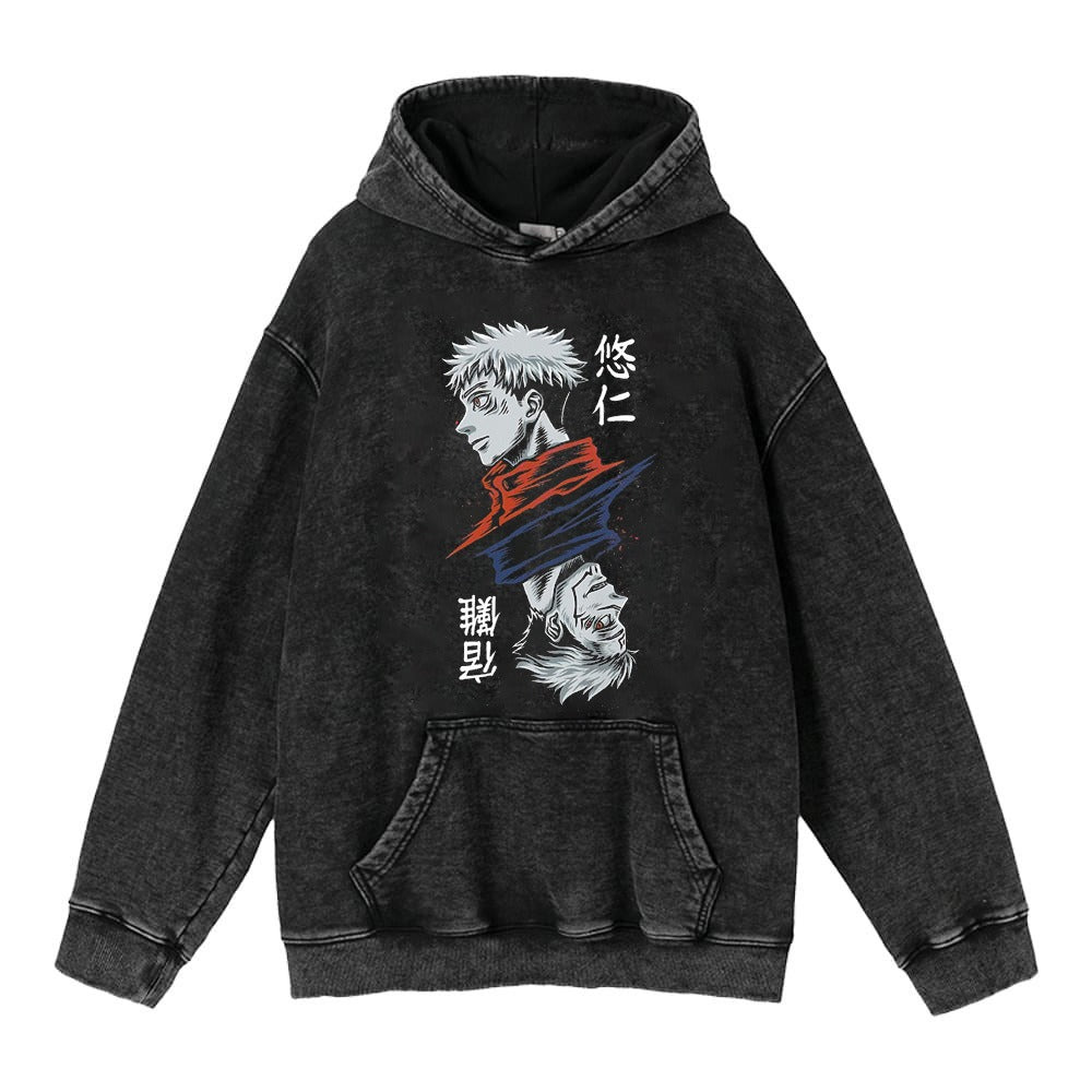 Five Wisdom Spells Return to War Street Retro Cotton Hoodie