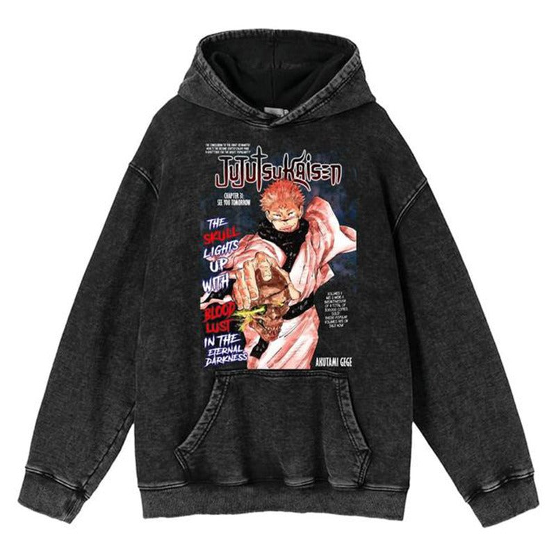 Spell Battle Peripheral Printed Hoodie