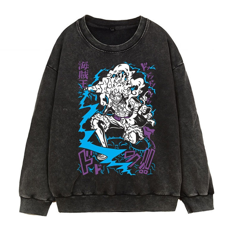 Manica Form Luffy Gear 5 Anime Print