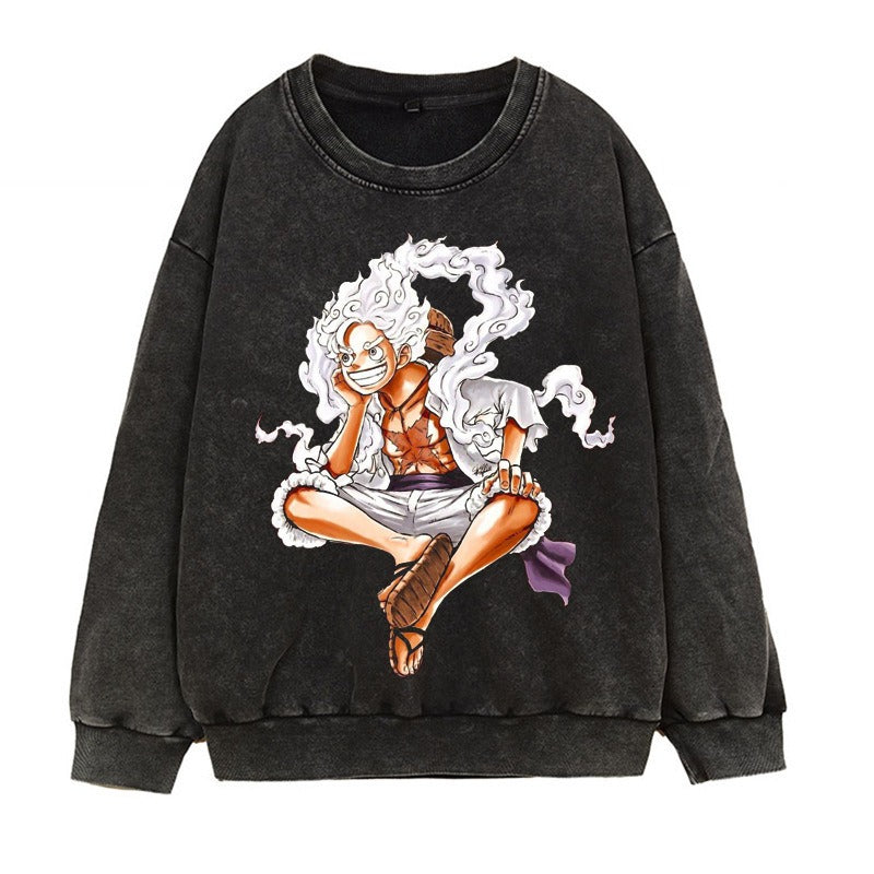 Manica Form Luffy Gear 5 Anime Print