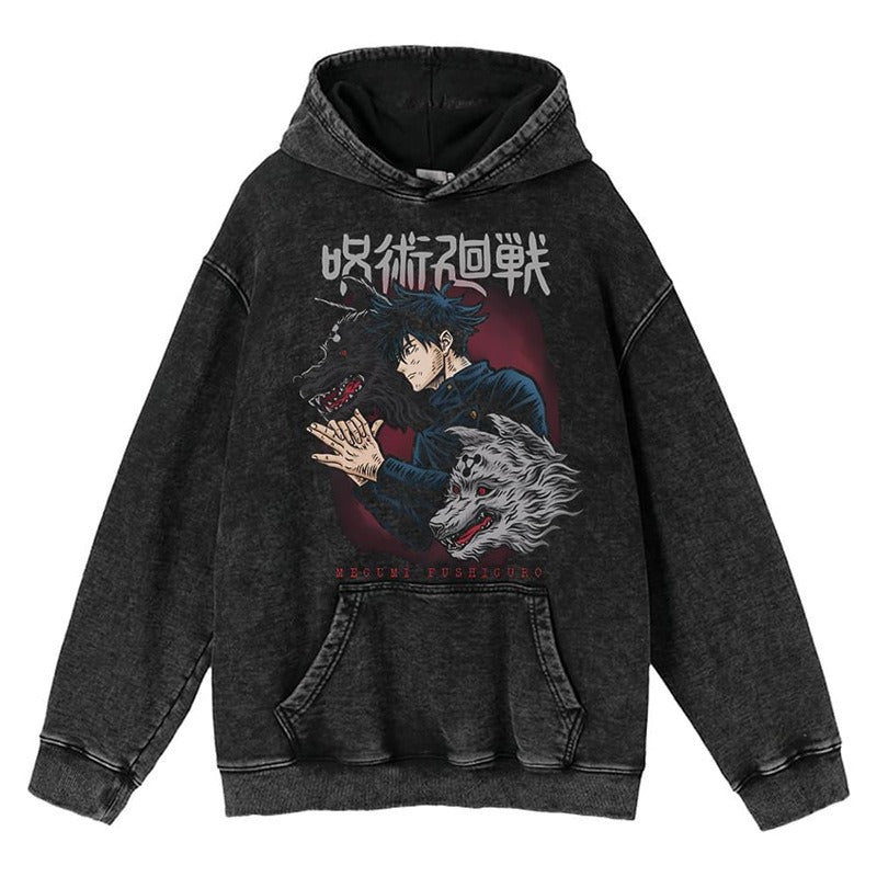 Spell Battle Peripheral Printed Hoodie