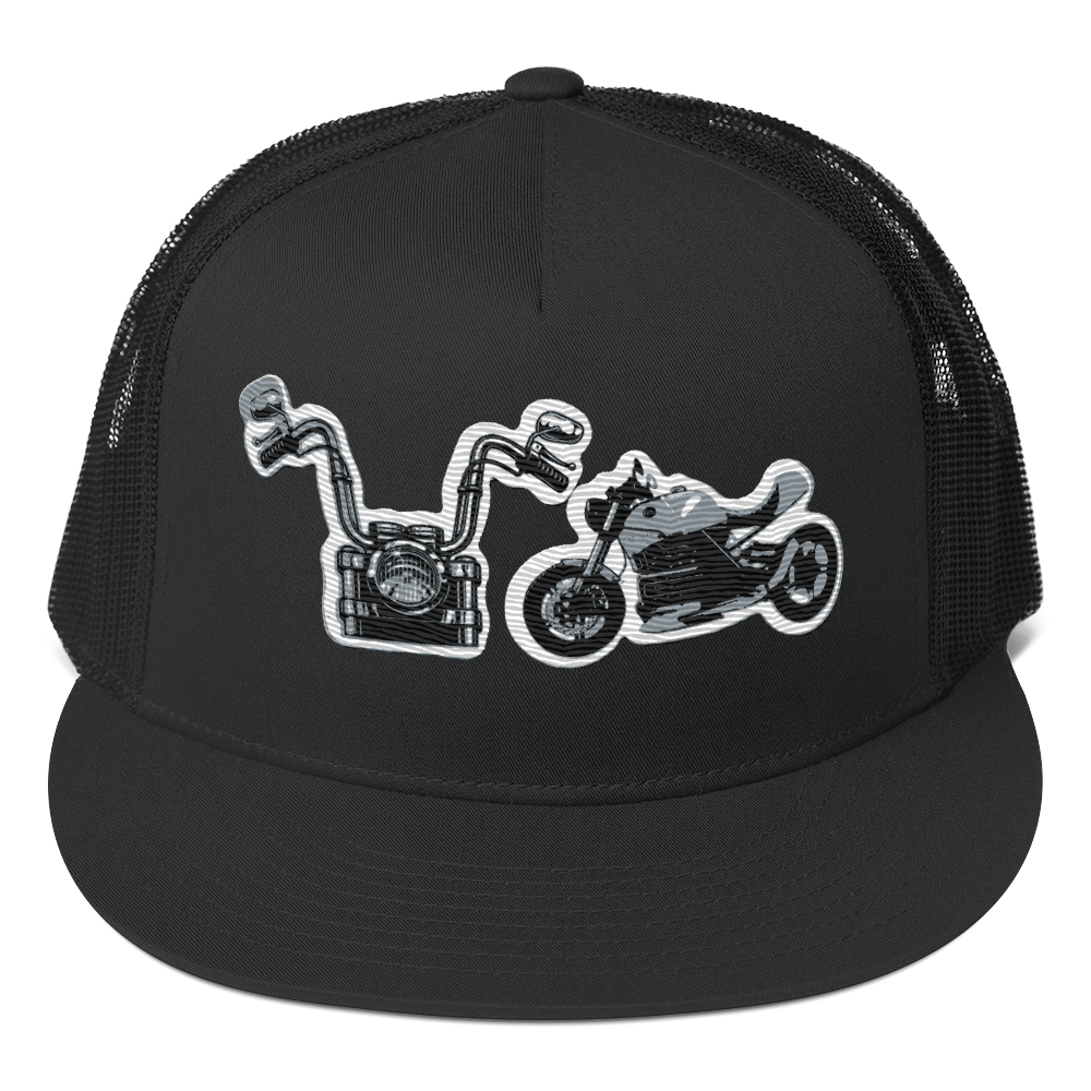 Motorbikes Trucker Cap