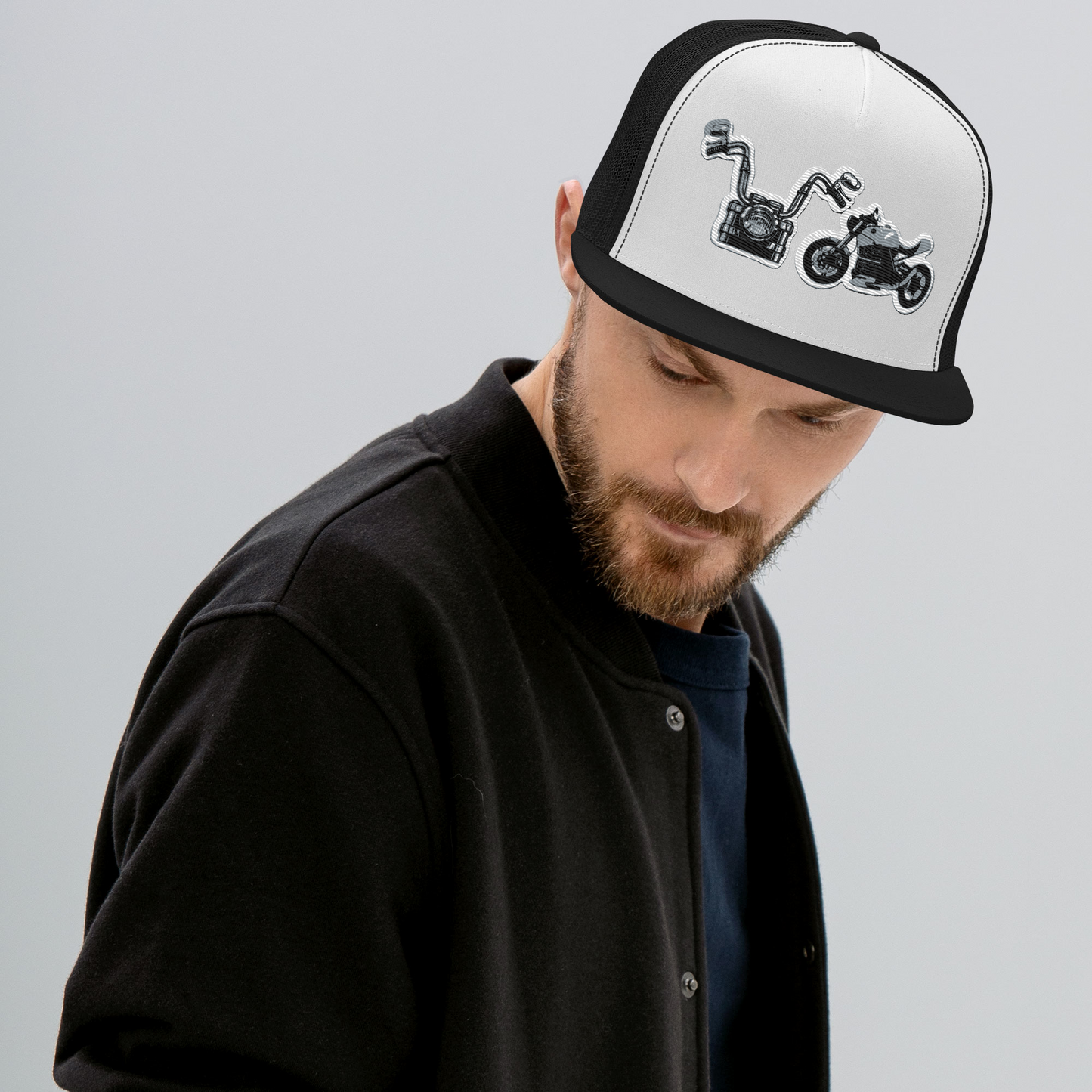 Motorbikes Trucker Cap
