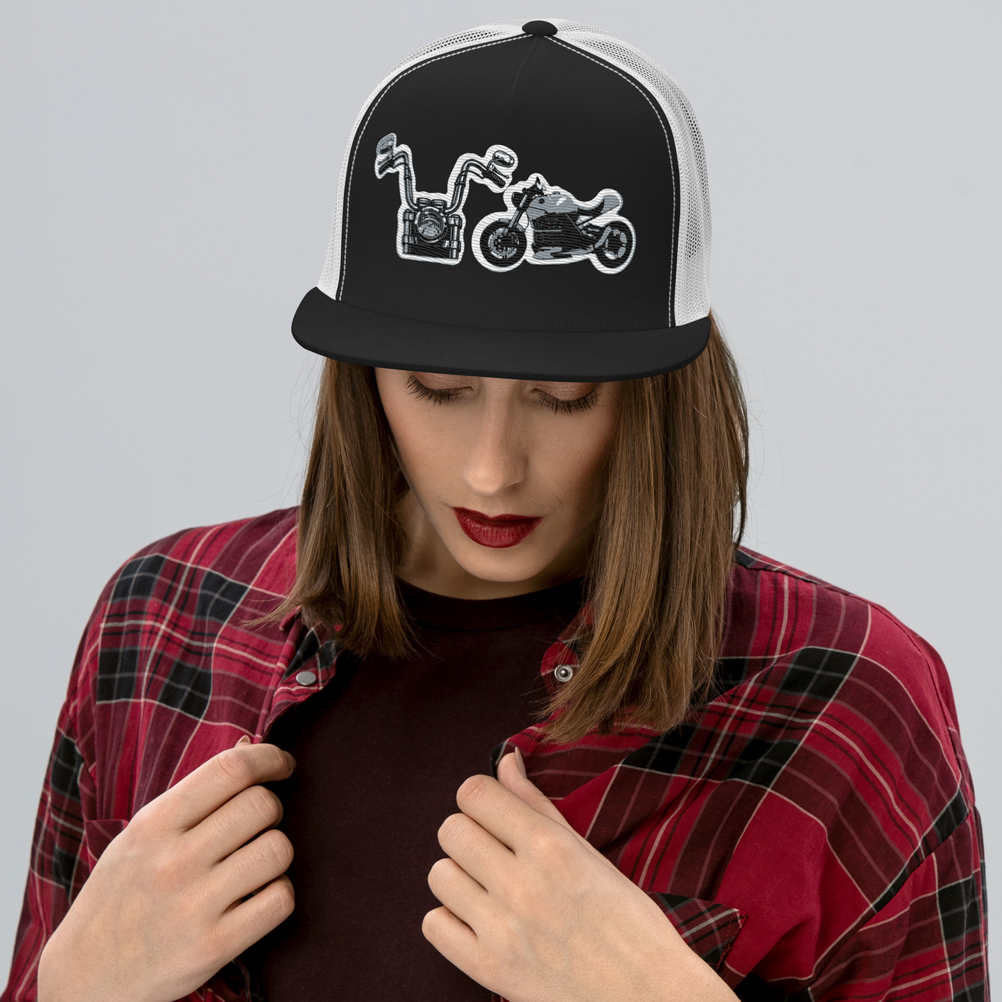 Motorbikes Trucker Cap