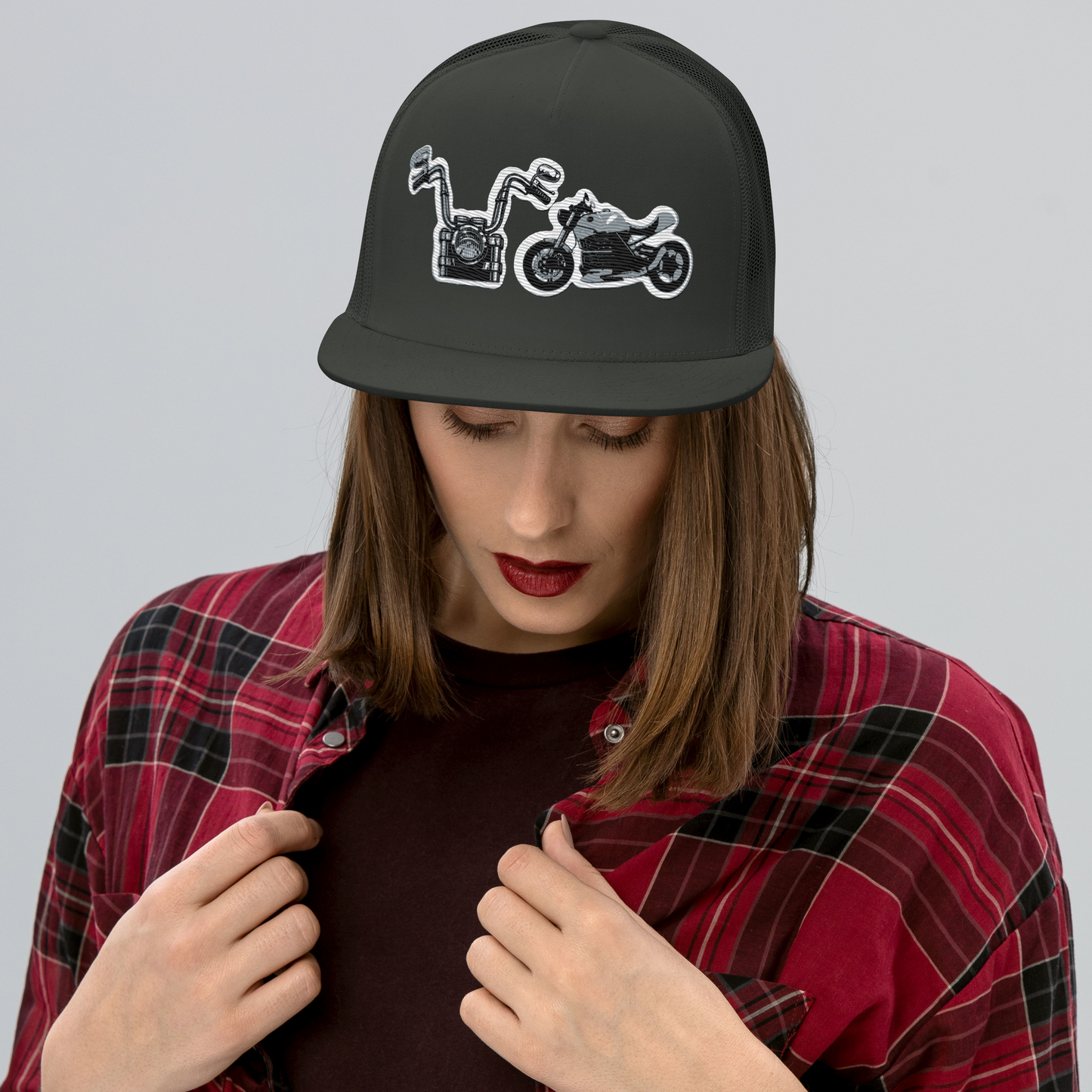 Motorbikes Trucker Cap