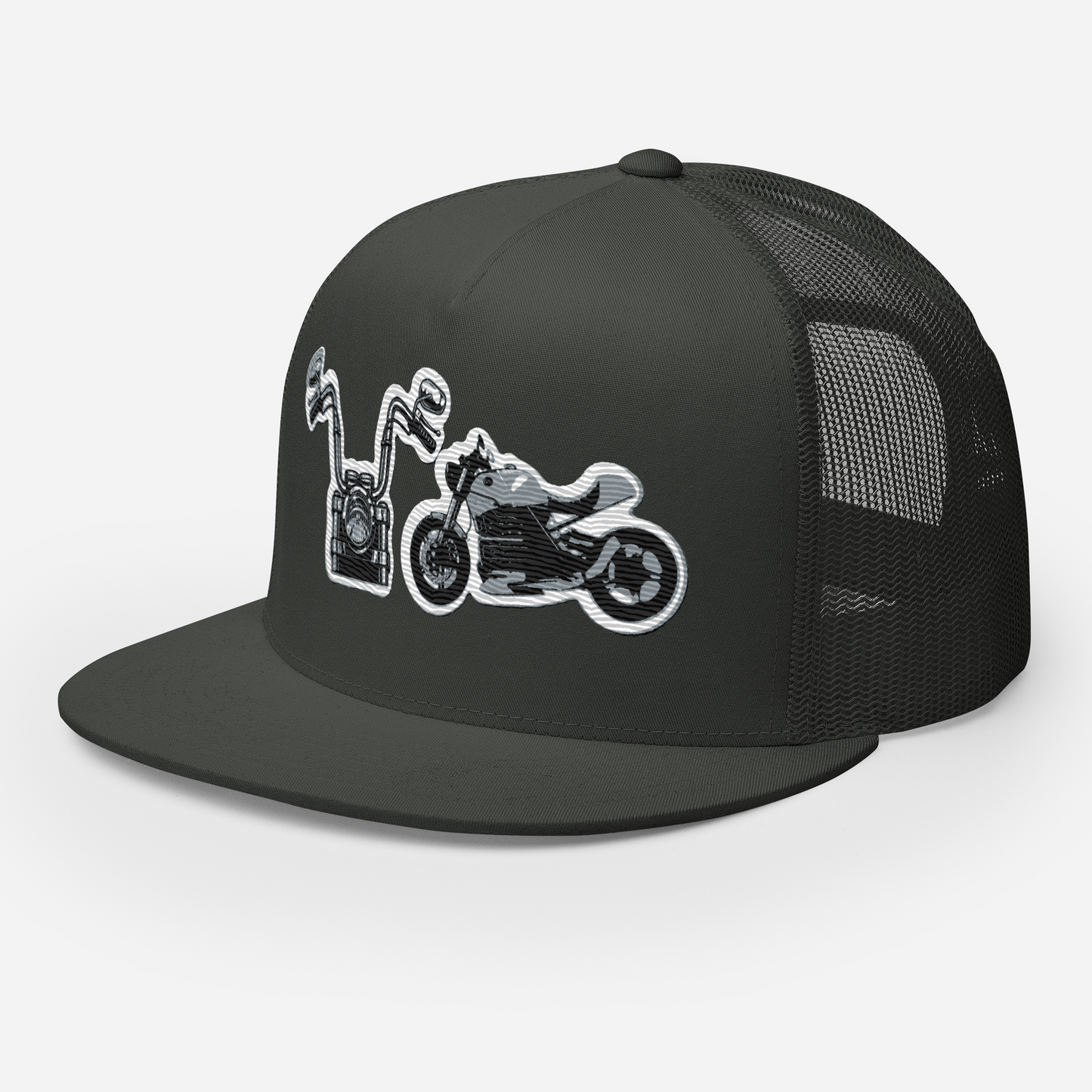 Motorbikes Trucker Cap