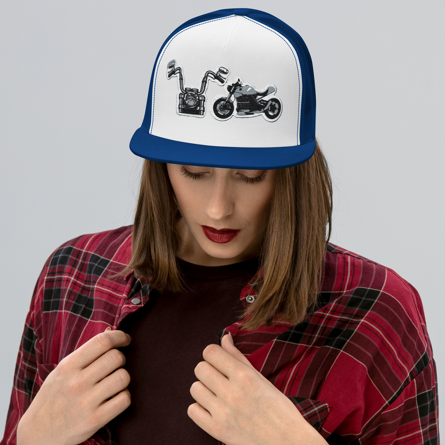 Motorbikes Trucker Cap