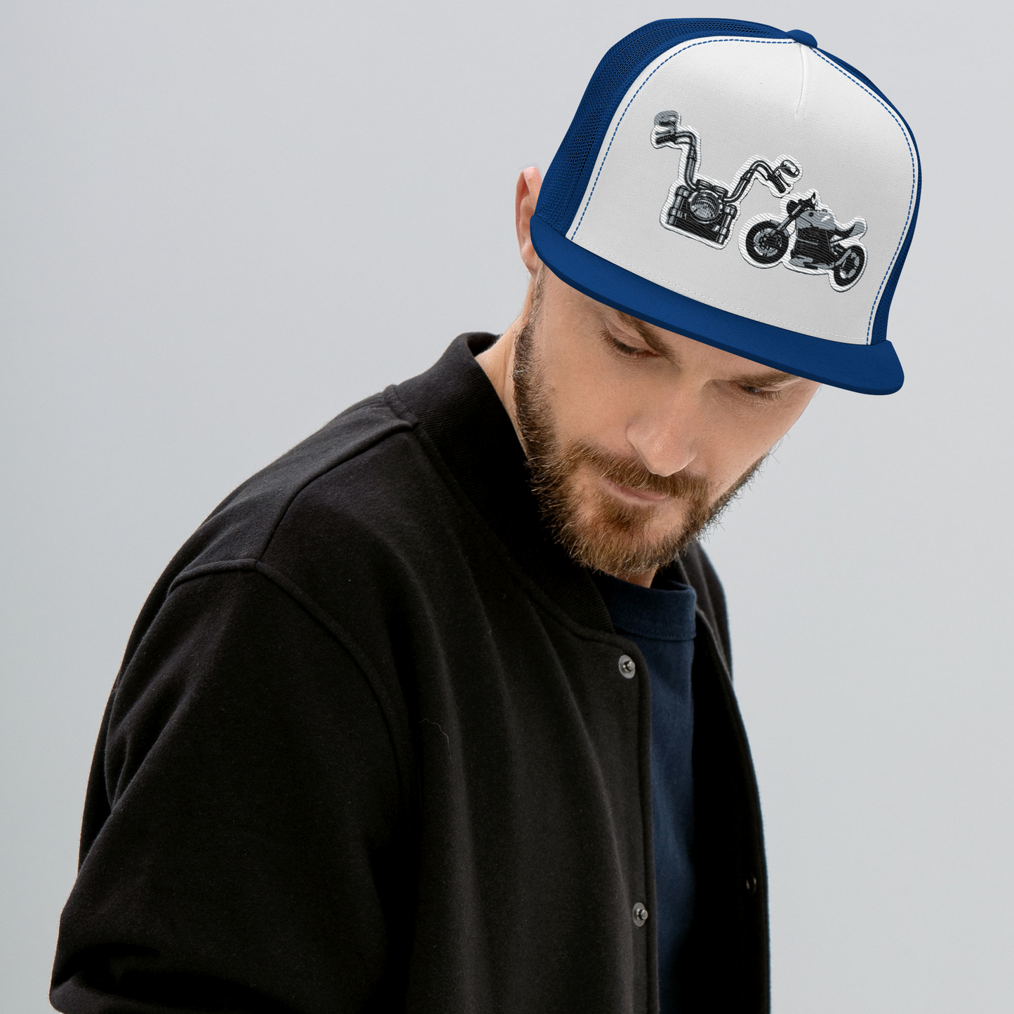 Motorbikes Trucker Cap