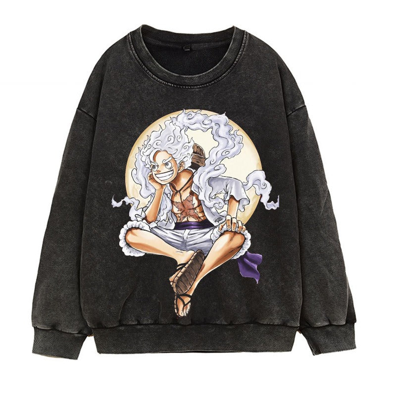 Manica Form Luffy Gear 5 Anime Print