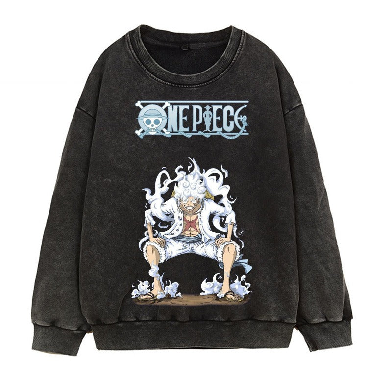 Manica Form Luffy Gear 5 Anime Print