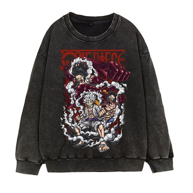 Manica Form Luffy Gear 5 Anime Print