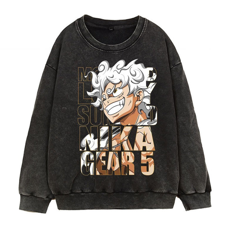 Manica Form Luffy Gear 5 Anime Print