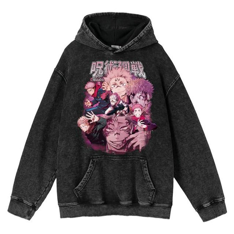 Spell Battle Peripheral Printed Hoodie