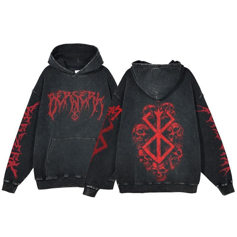 Spell Battle Peripheral Printed Hoodie