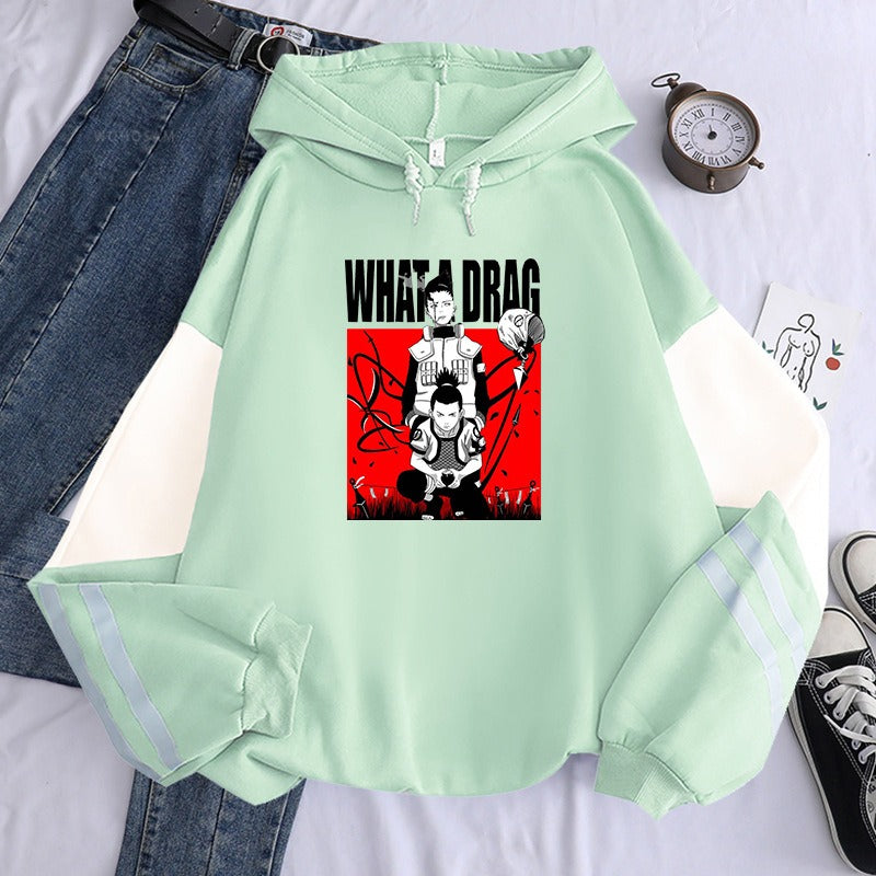 Naruto Deer Maru Loose Fitting Hoodie