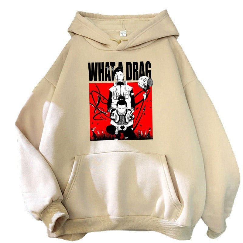 Naruto Deer Maru Loose Fitting Hoodie