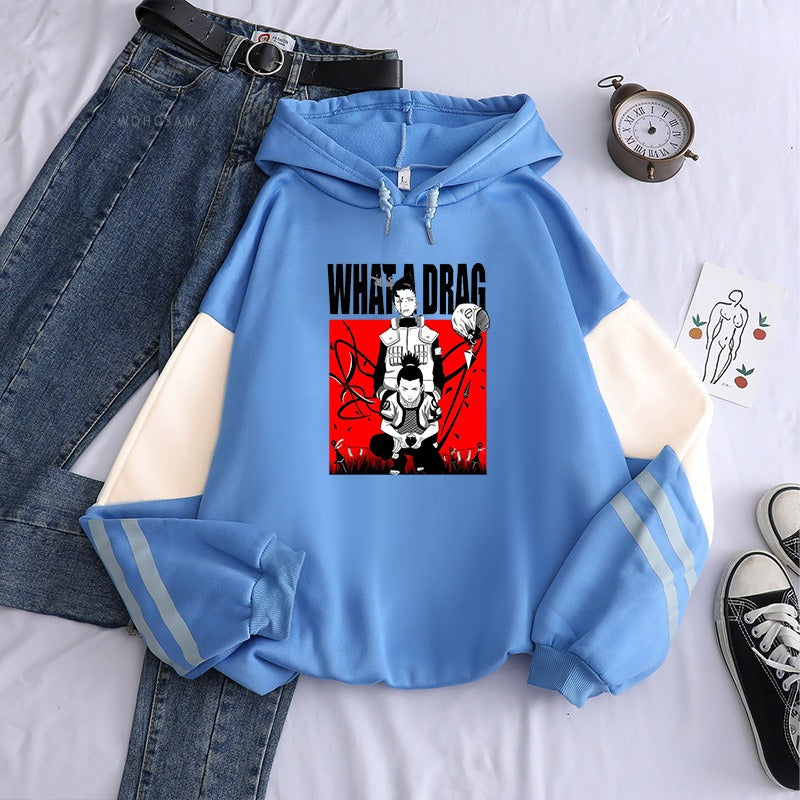 Naruto Deer Maru Loose Fitting Hoodie
