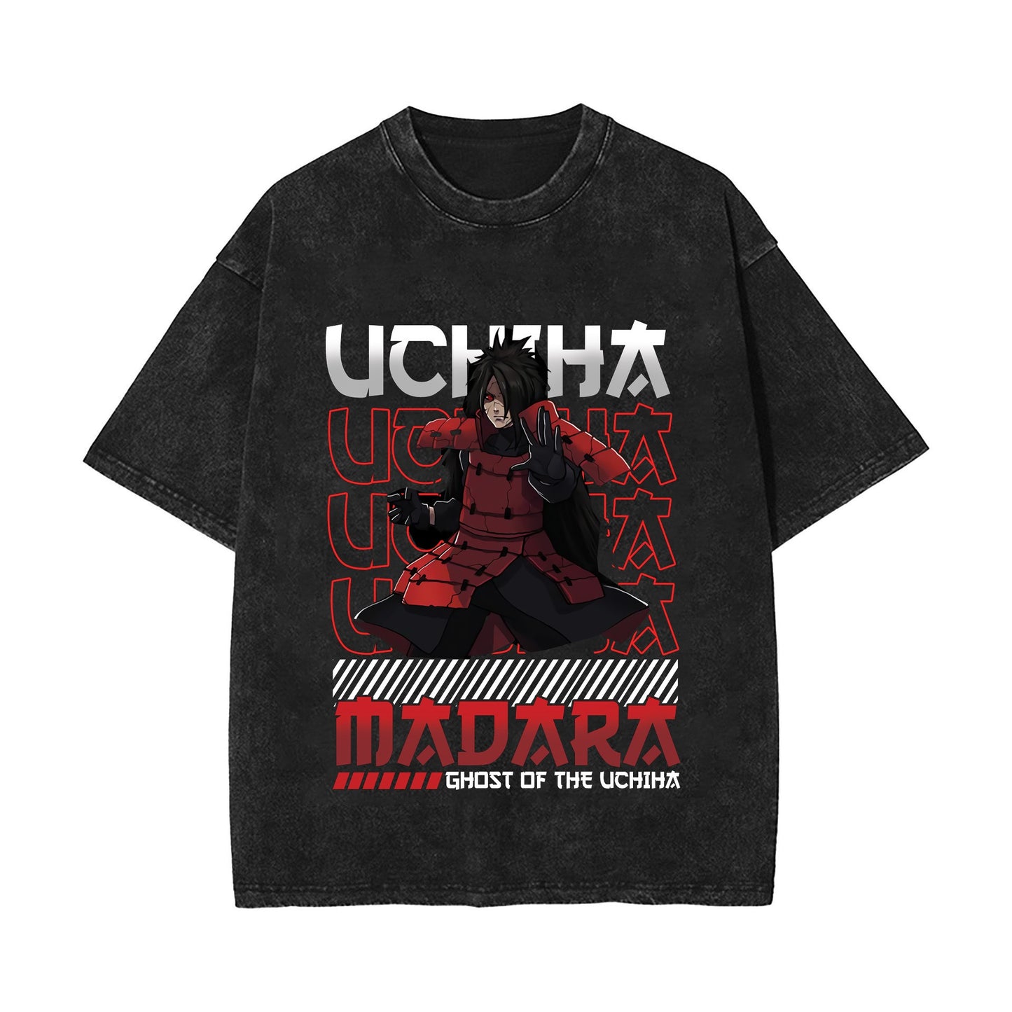 Naruto Sasuke Old Vintage Short Sleeve