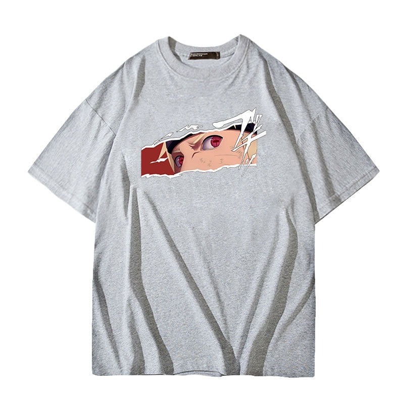 Naruto Eyes Cotton Short sleeved