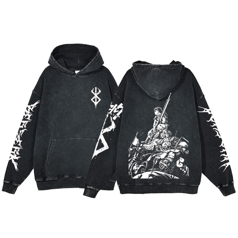 Spell Battle Peripheral Printed Hoodie