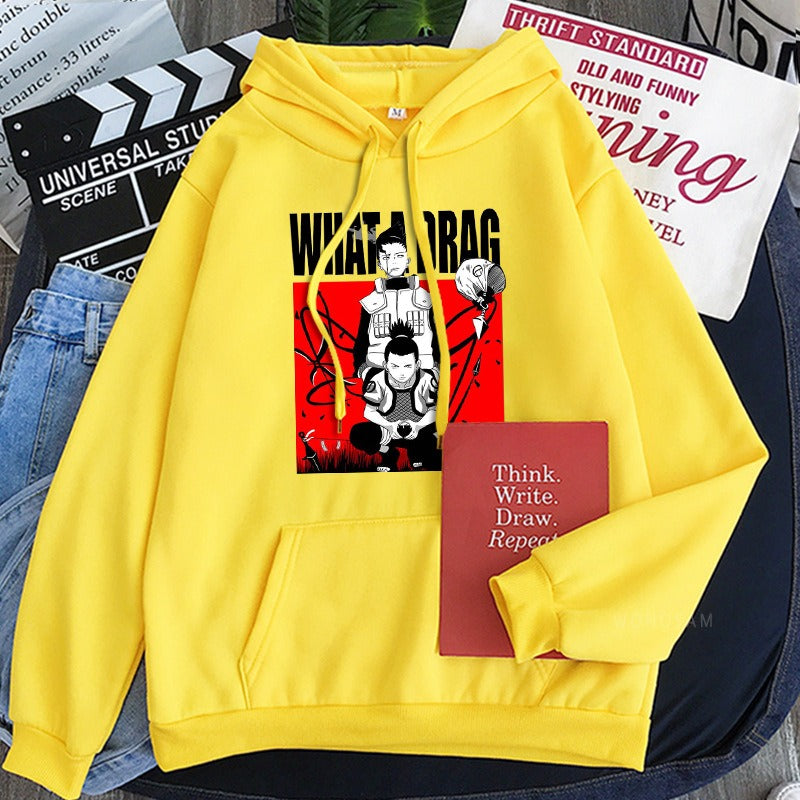Naruto Deer Maru Loose Fitting Hoodie