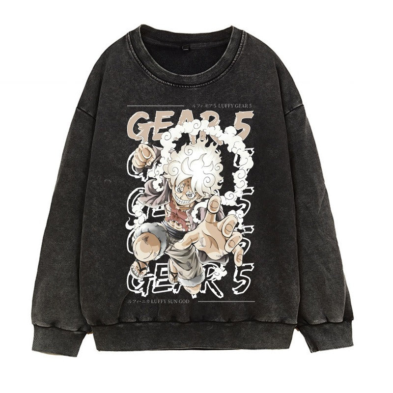 Manica Form Luffy Gear 5 Anime Print