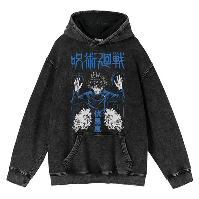 Spell Battle Peripheral Printed Hoodie