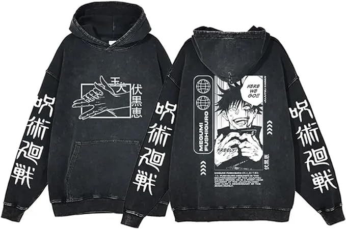 Spell Battle Peripheral Printed Hoodie