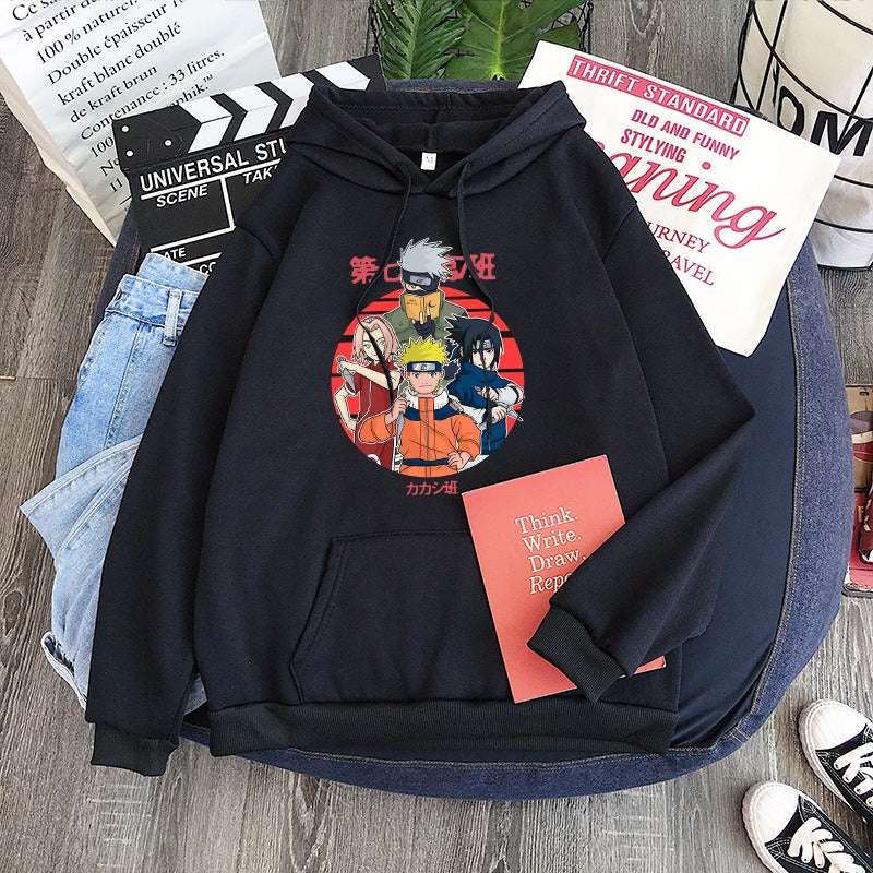 Hoodie Harajuku Anime Naruto