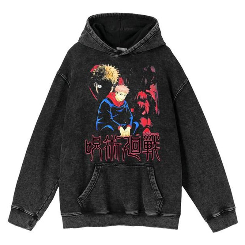 Spell Battle Peripheral Printed Hoodie