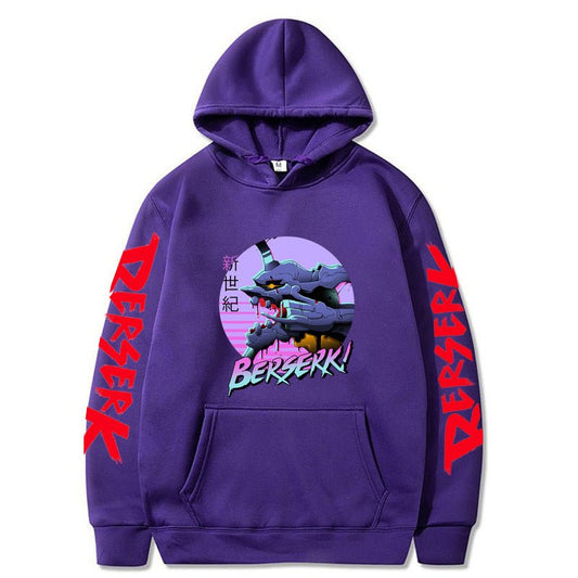 Anime Berserk Sword Wind Legend Around The Autumn And Winter Fleece Hooded - SleekyStyleproduct_typeSleeky StylePurpleXSAnime Berserk Sword Wind Legend Around The Autumn And Winter Fleece Hooded