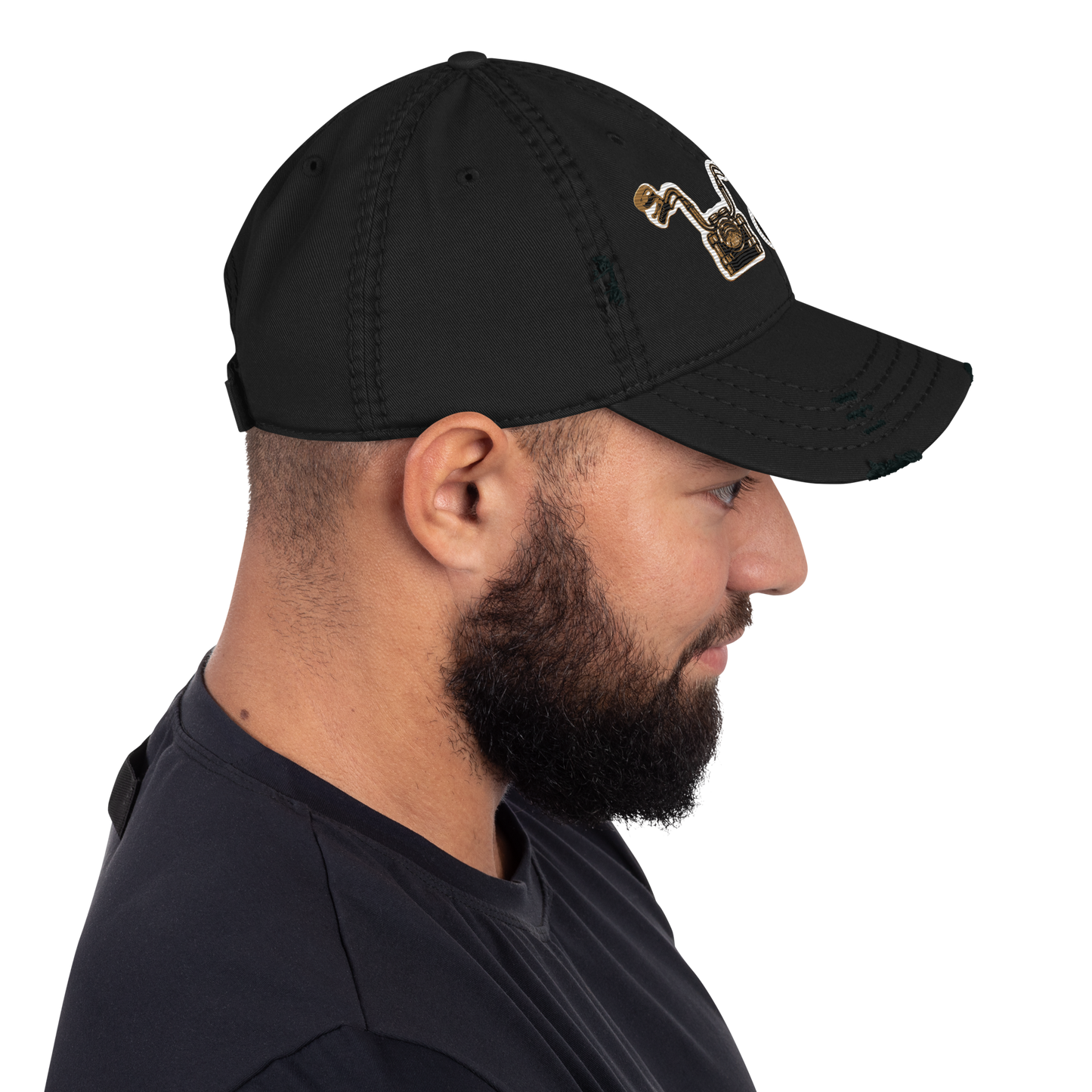 Gorra de papá con motos