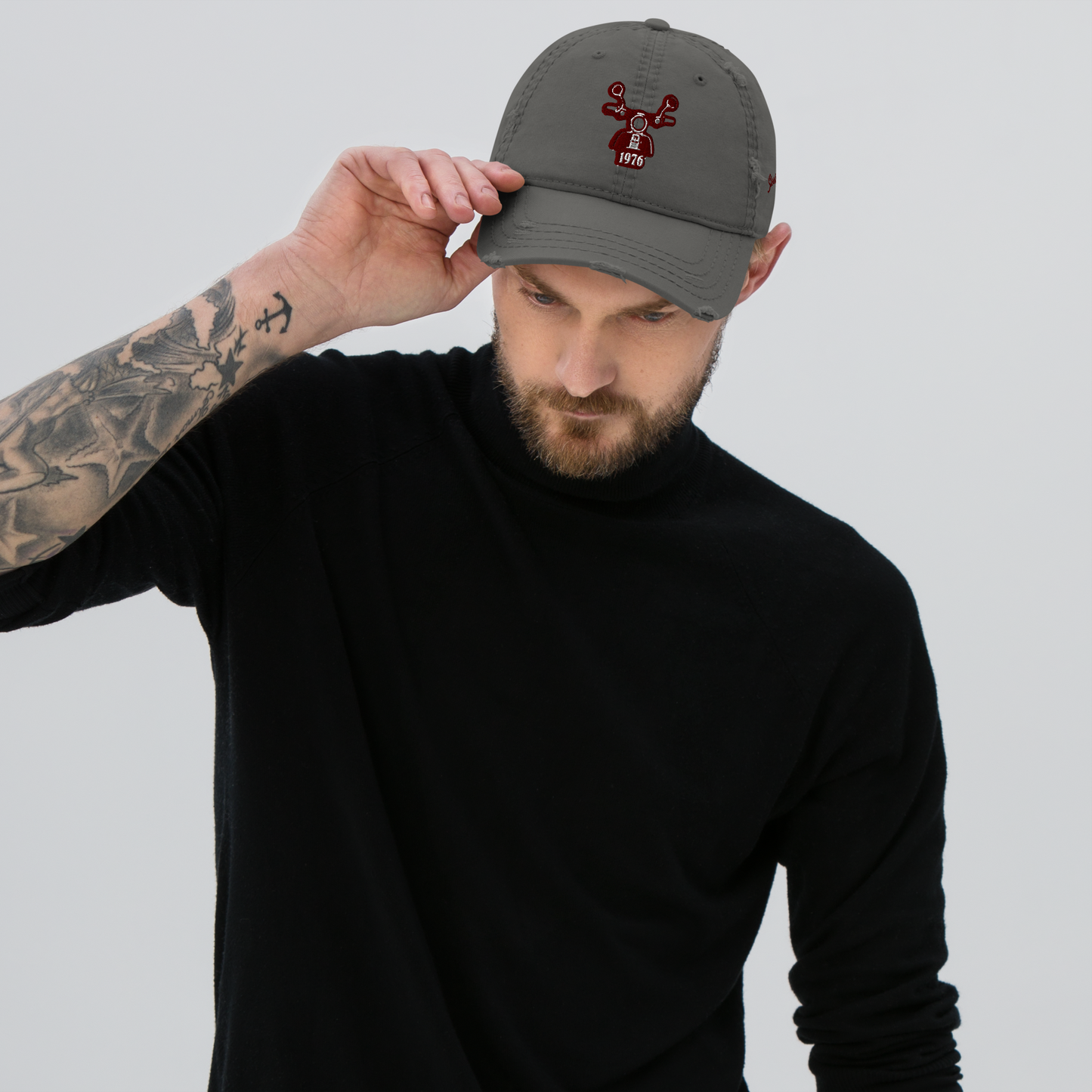 1976 Distressed Dad Hat