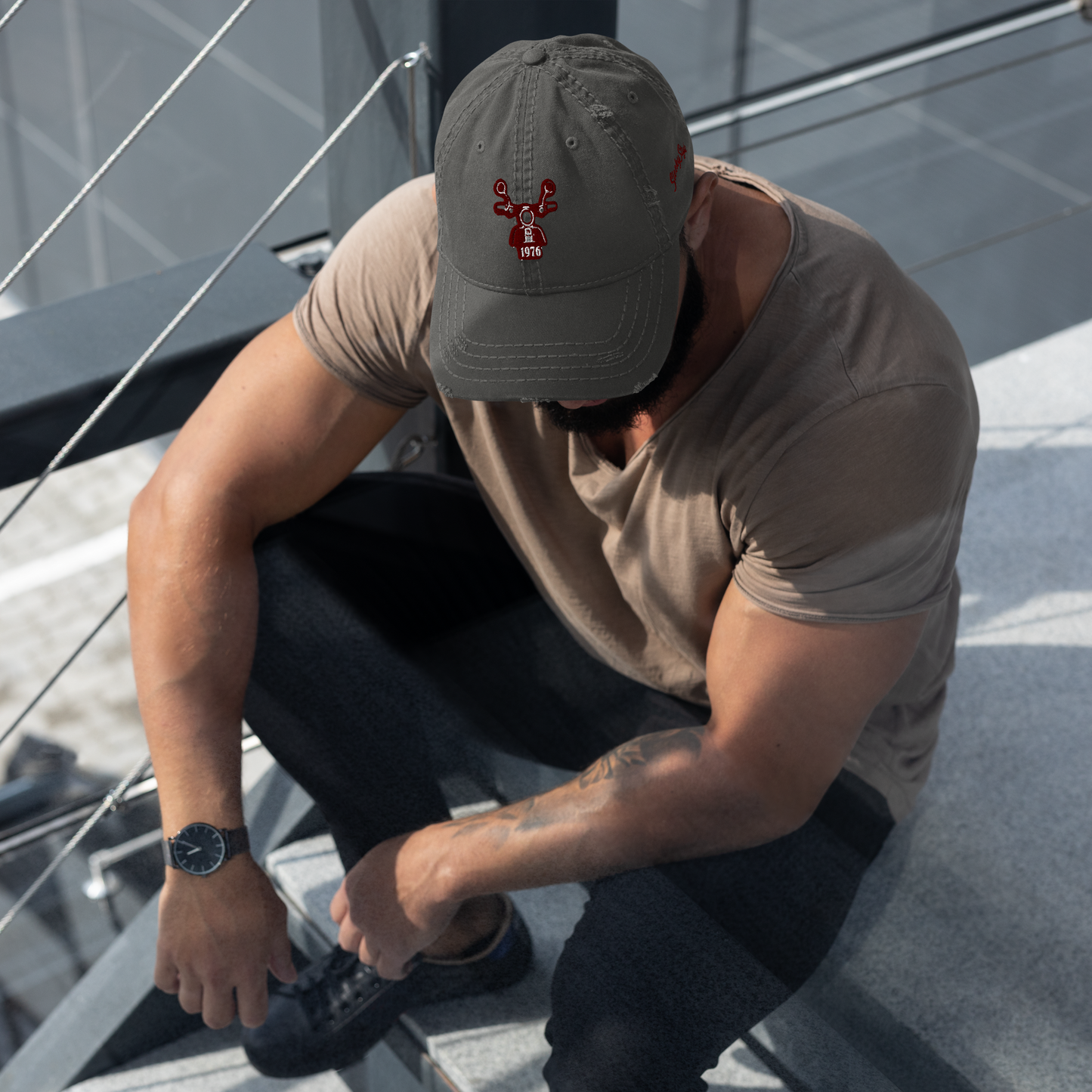 1976 Distressed Dad Hat