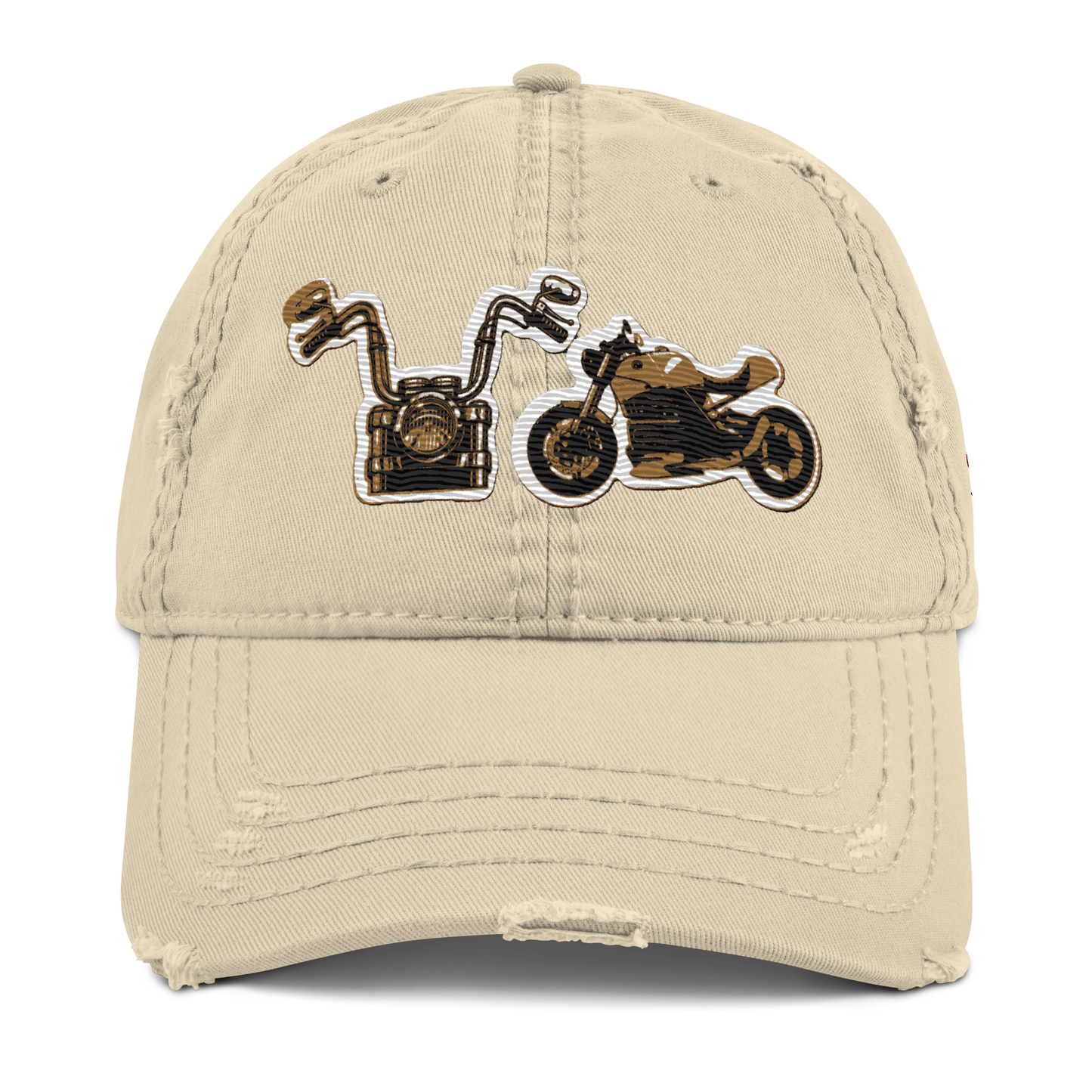 Gorra de papá con motos