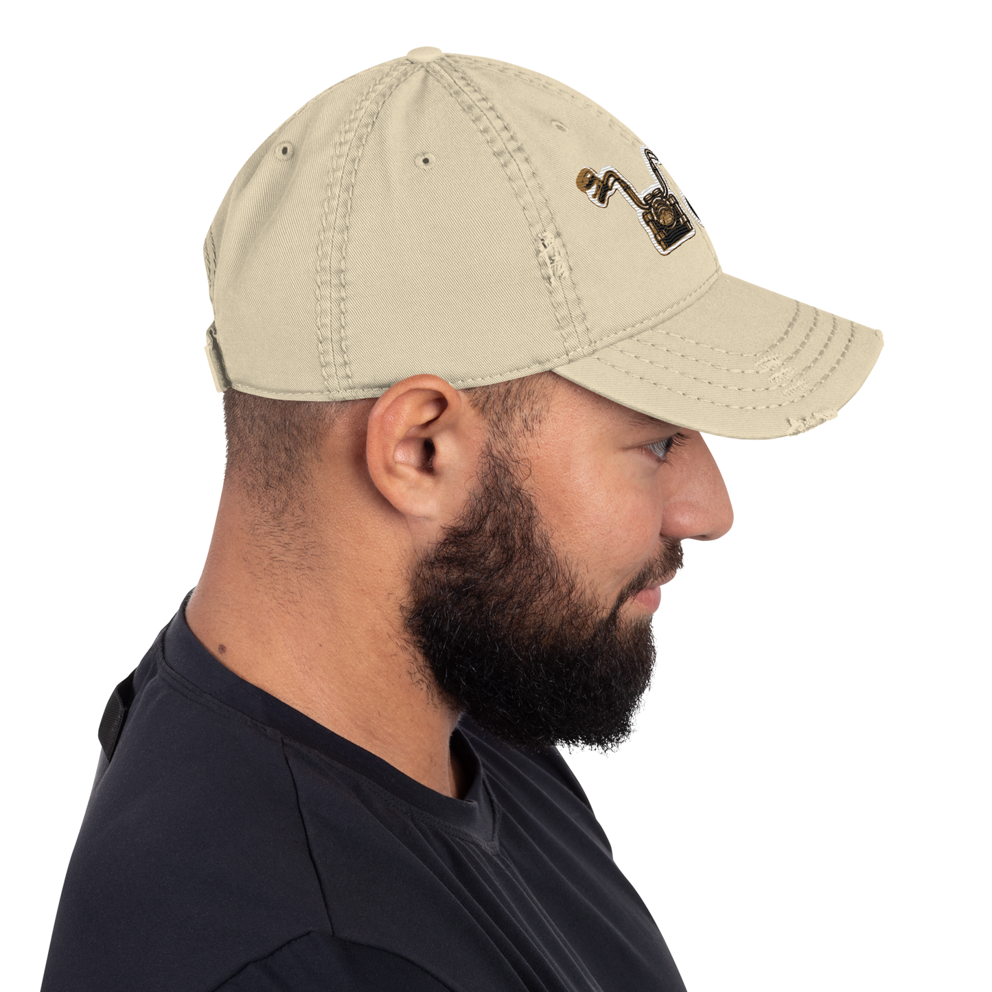 Gorra de papá con motos