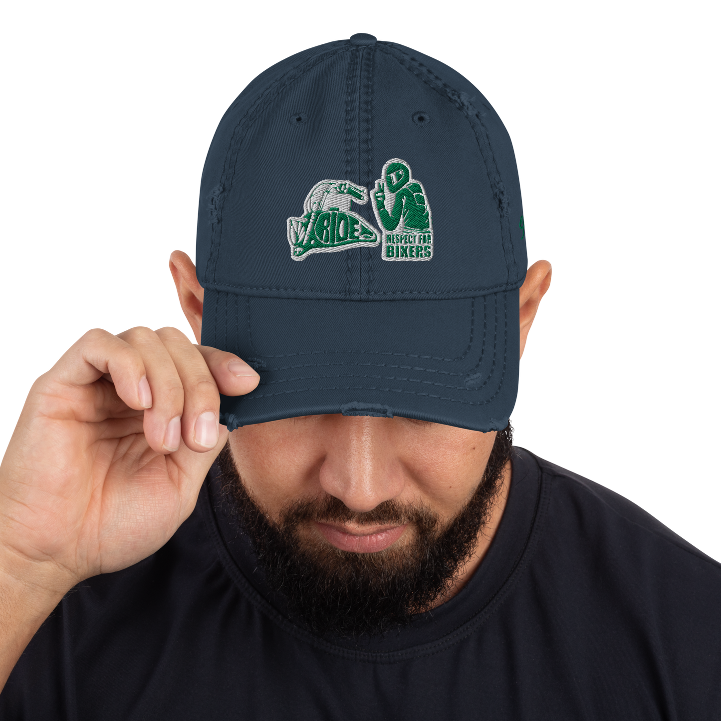 Ride Rispect Bikers Distressed Hat