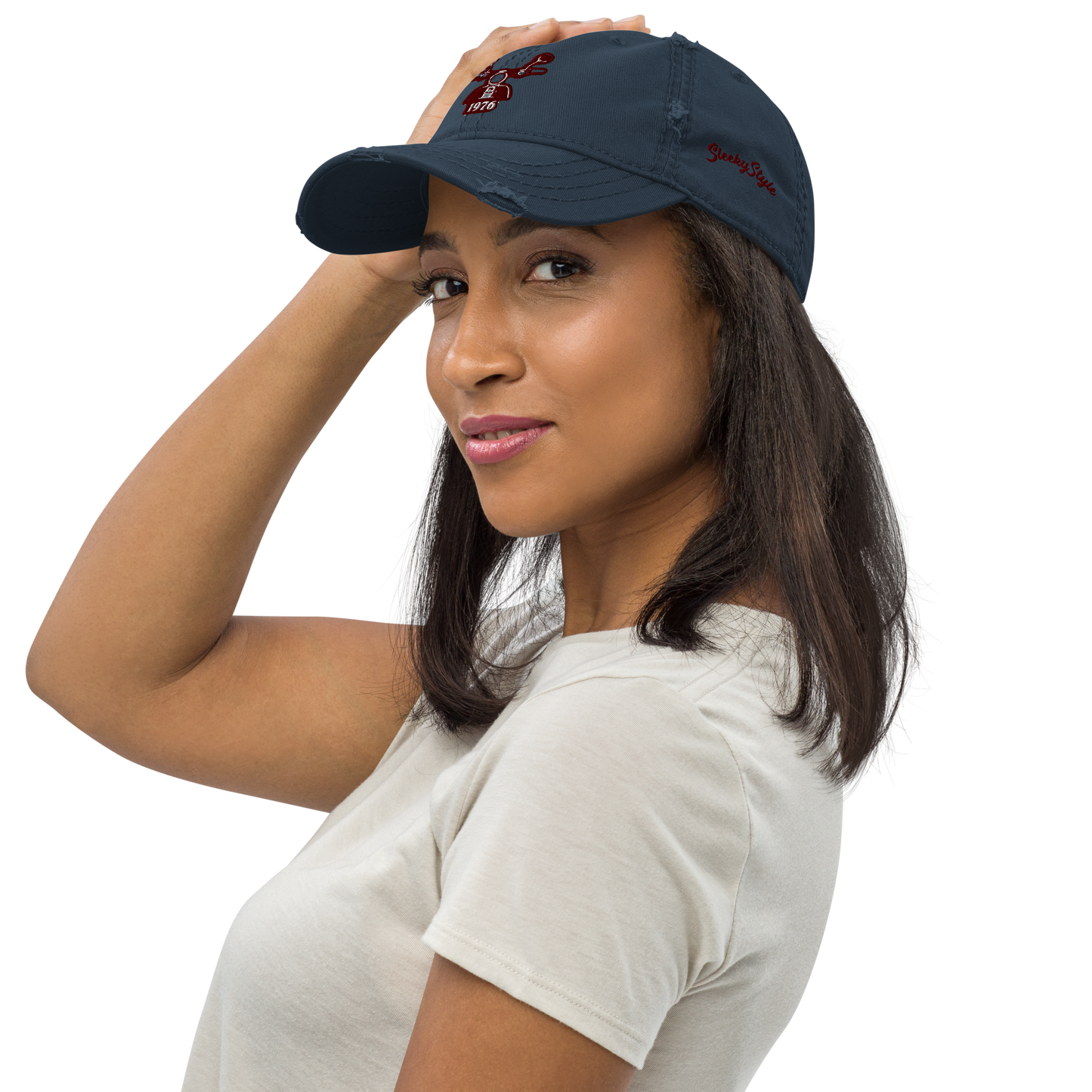 1976 Distressed Dad Hat