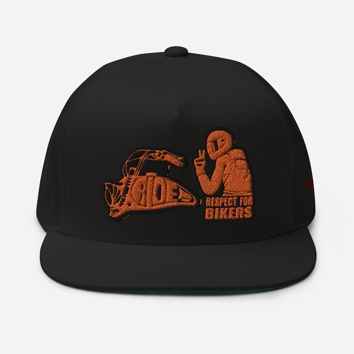Ride Rispect Bikers Flat Bill Cap