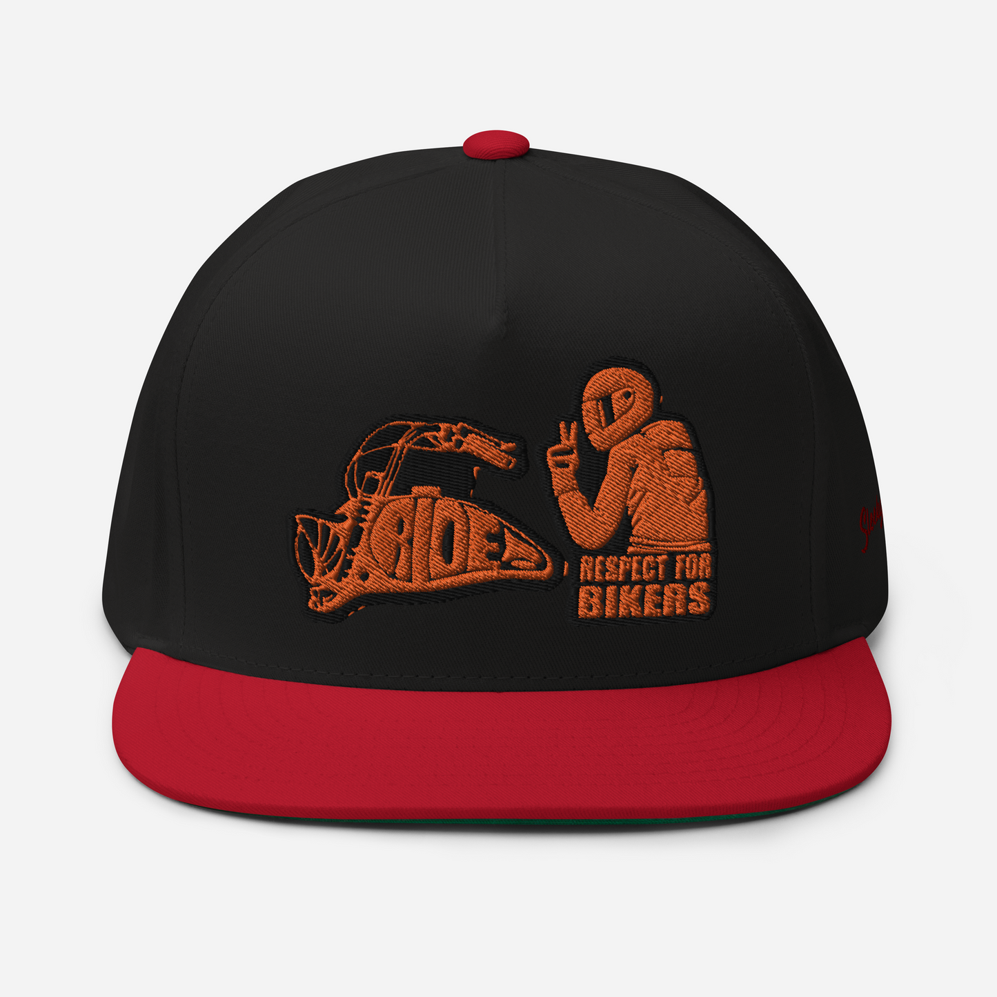 Ride Rispect Bikers Flat Bill Cap