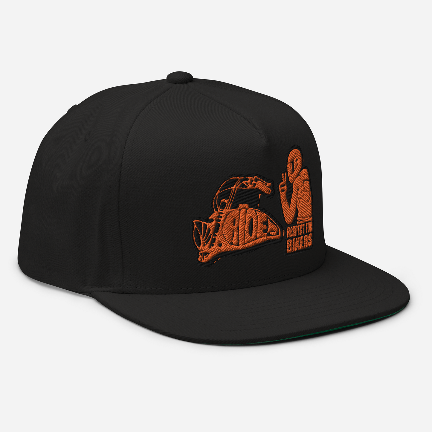Ride Rispect Bikers Flat Bill Cap