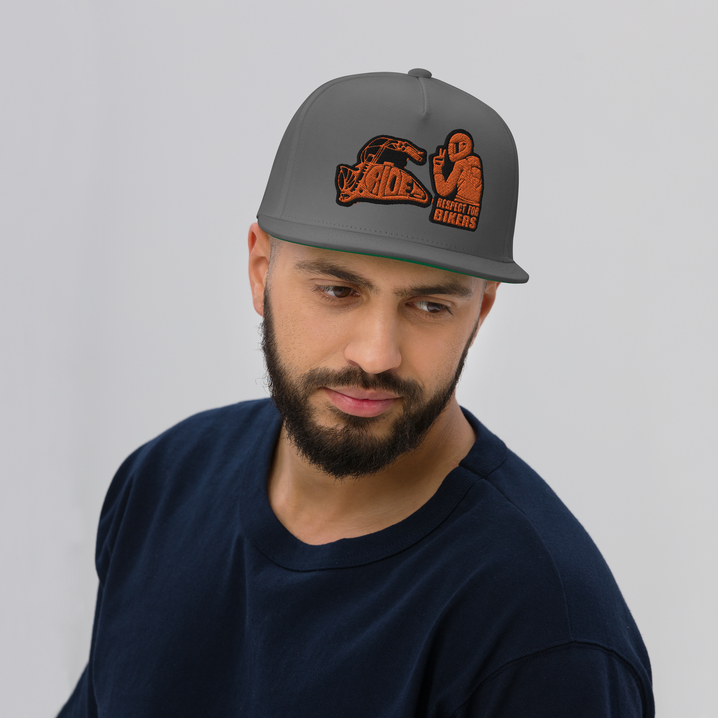 Ride Rispect Bikers Flat Bill Cap